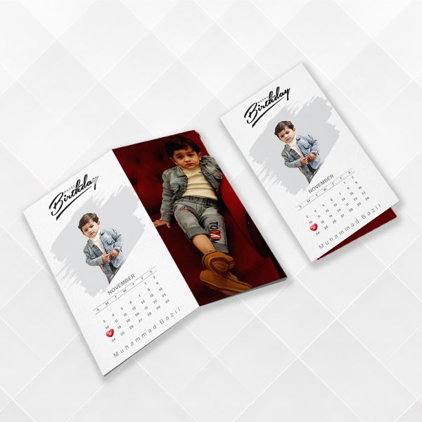 customized folding card